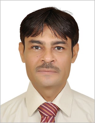 Portrait of Aftab Khawaja, Associate.